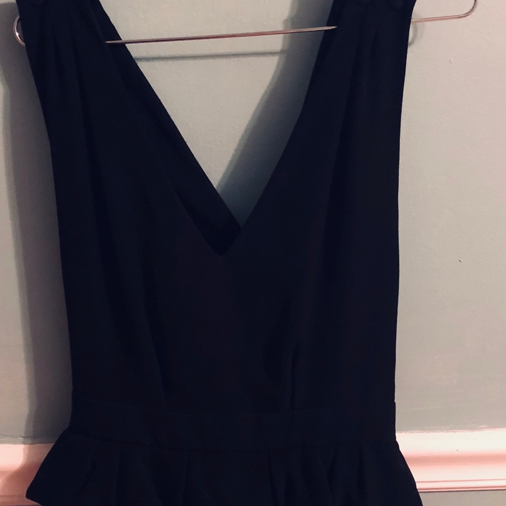 Maje Structured Black Peplum Sm Cocktail dress 👗 - Picture 5 of 8
